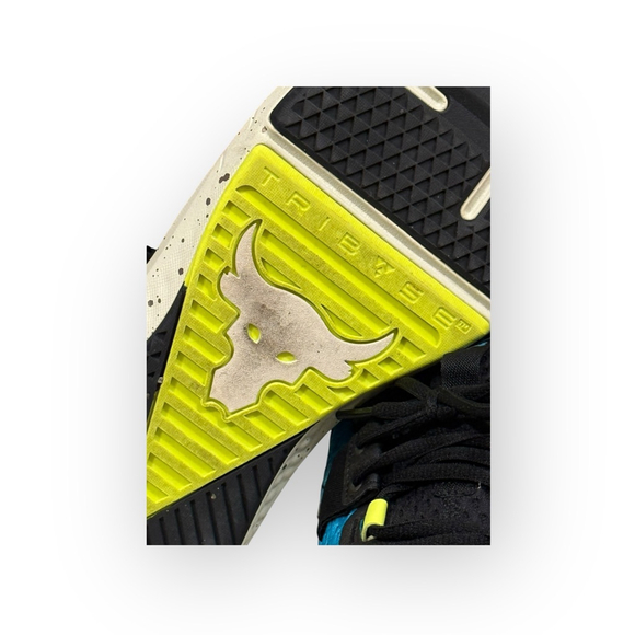 Under Armour Men’s Project Rock BSR 3 'Circuit Teal Black' Sz 10.5 3027344-300 - Picture 8 of 10